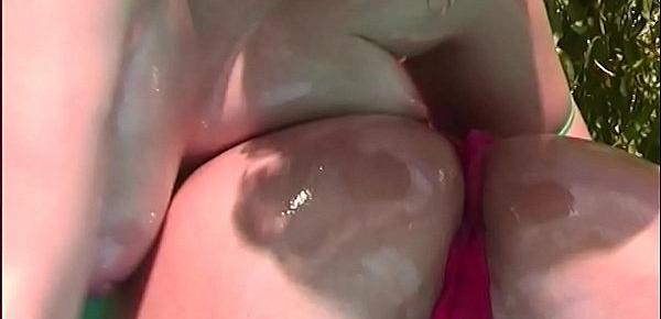  oiled mom brutal fisted by stepdaughter